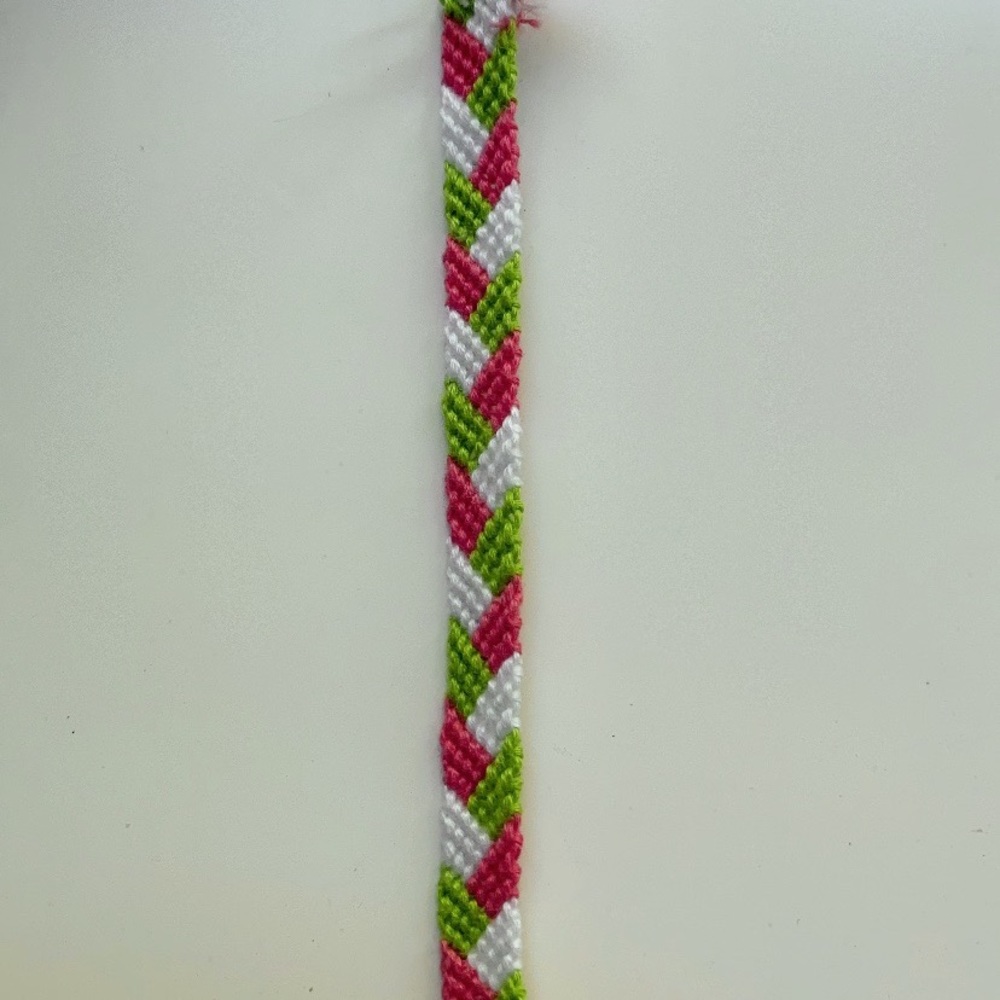 Thick braided bracelet